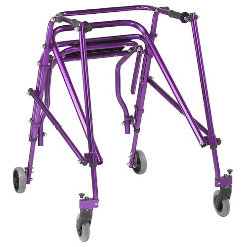 Inspired by Drive KA4200S-2GWP Nimbo 2G Lightweight Posterior Walker with Seat, Large, Wizard Purple